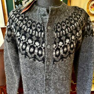 Icewear FRÓÐI NEW, TAGs, 100% Wool Traditional Icelandic Sweater, Large RT $273